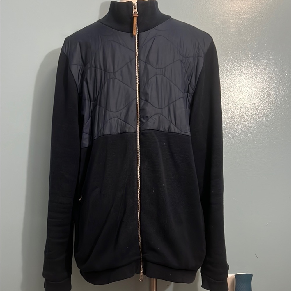 Men's Navy Holbrook Sweden Windproof Jacket Sz L